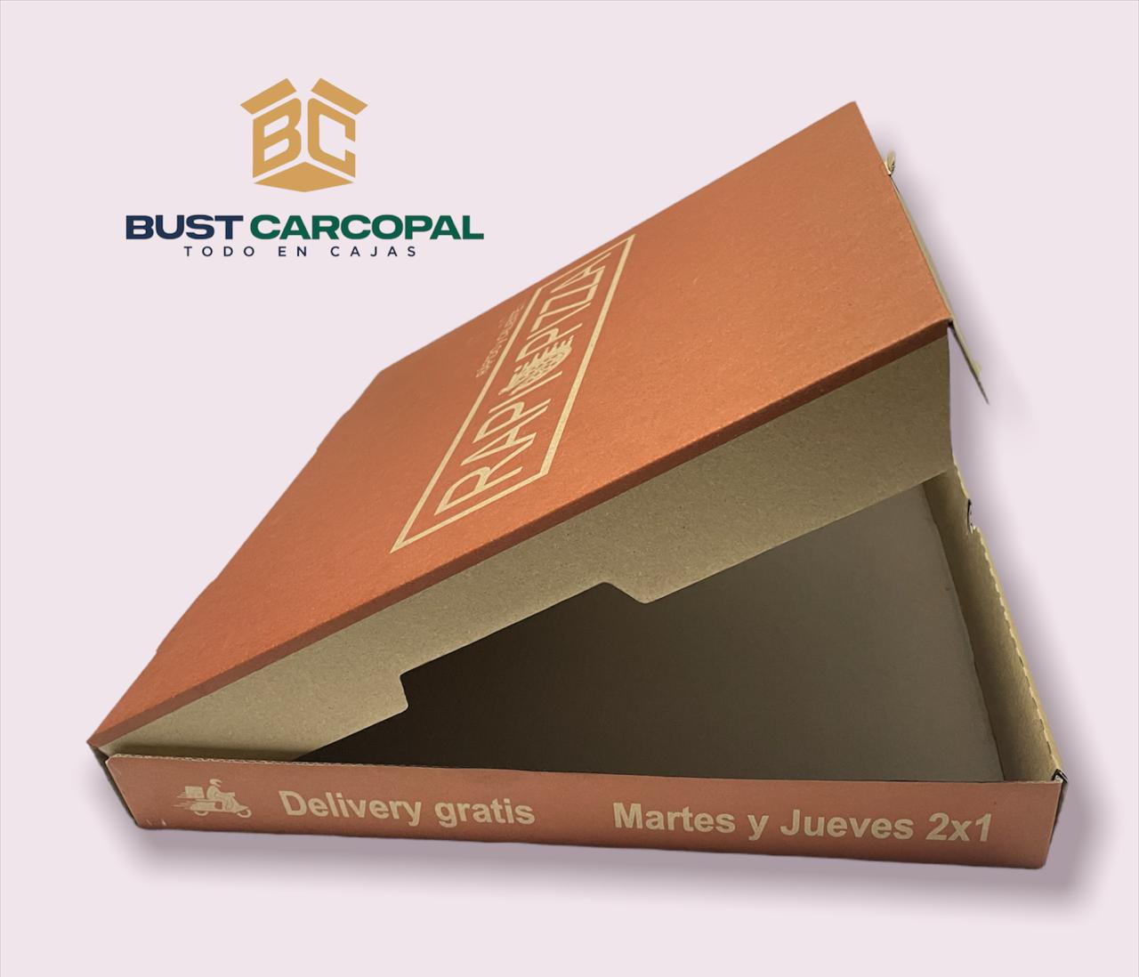 Cajas Para Pizza – 6 Unidades, Tapa Lisa, Aptas Para Fermentar Masa, Almacenar Y Congelar
